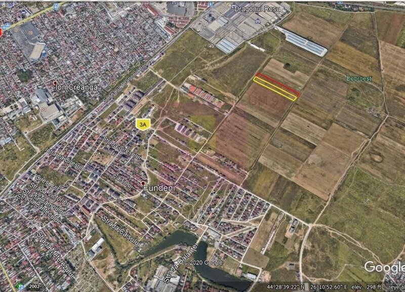 Vanzare teren- Fundeni-Dobroesti- 7500mp